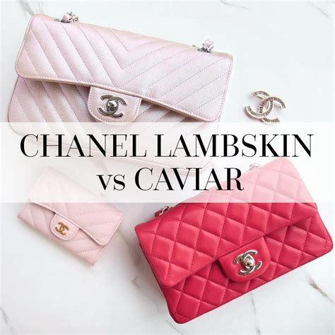 cream chanel classic caviar chase amie